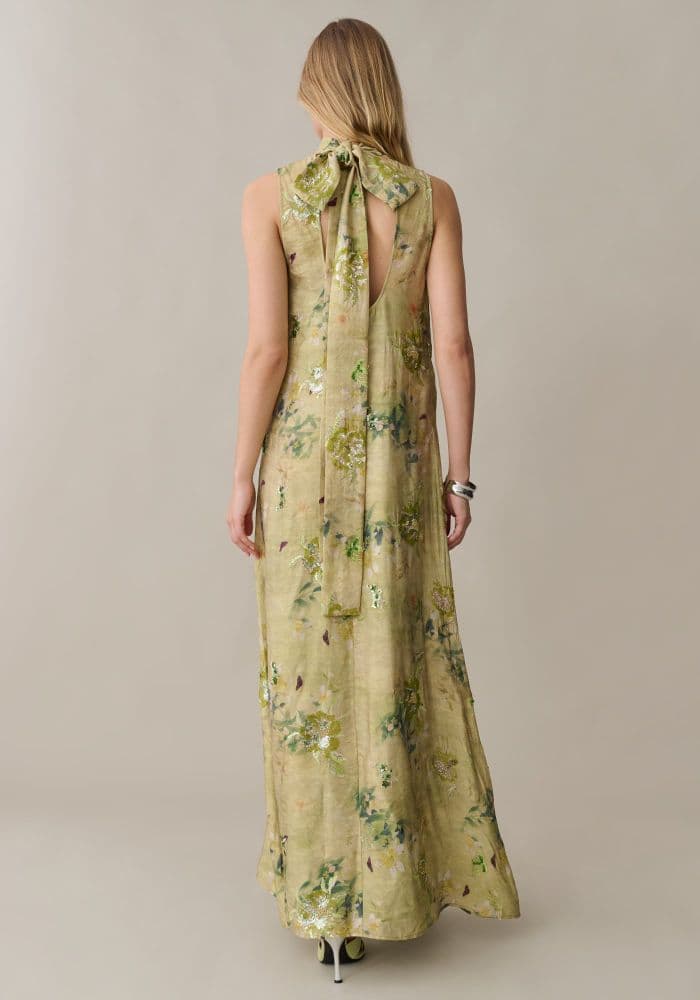 Stunning Bead Detail Gown - Image 4