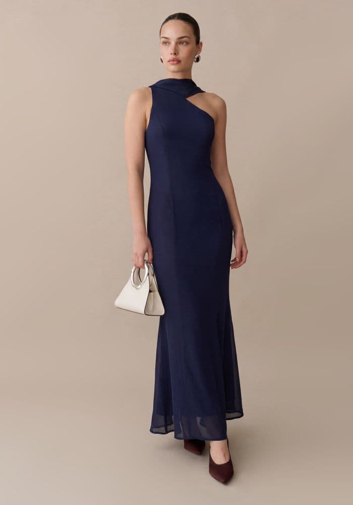 Citara Dress - Navy - Image 1