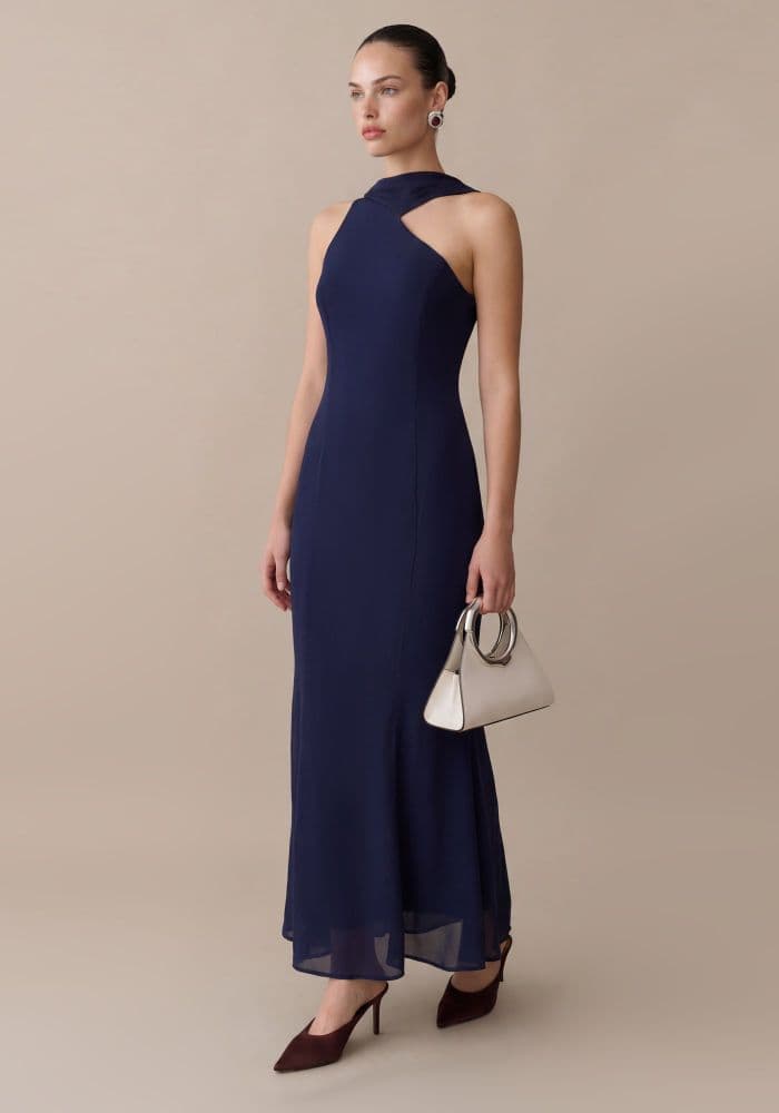 Citara Dress - Navy - Image 2