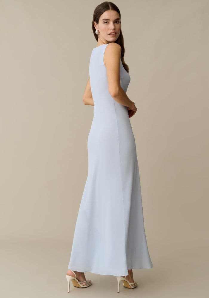 Light Blue Midi Dress - Image 5