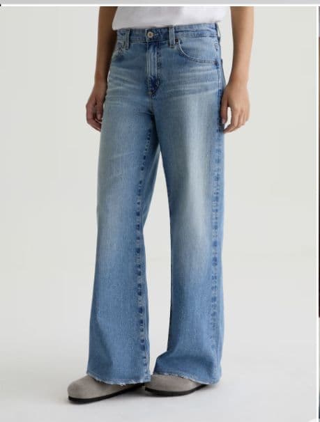Saige Wide Leg Jean in Western Front - Image 2