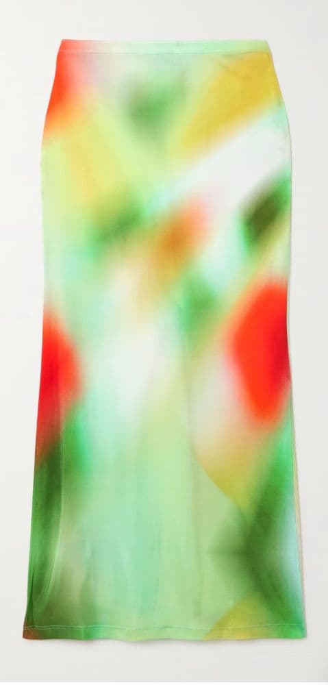 SIEDRES - Lilt Tie-Dye Jersey Midi Skirt - Image 5
