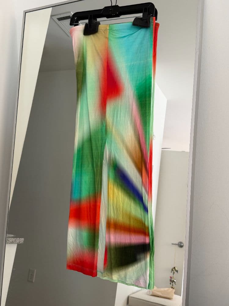 SIEDRES - Lilt Tie-Dye Jersey Midi Skirt - Image 2