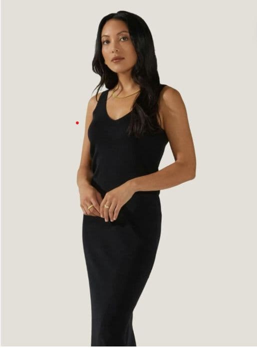 Silk and Cashmere Dress - Image 1