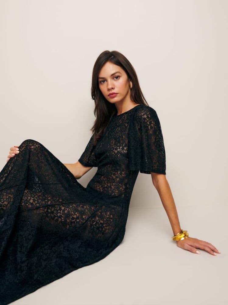 Reformation Lace Maxi Dress - Image 3