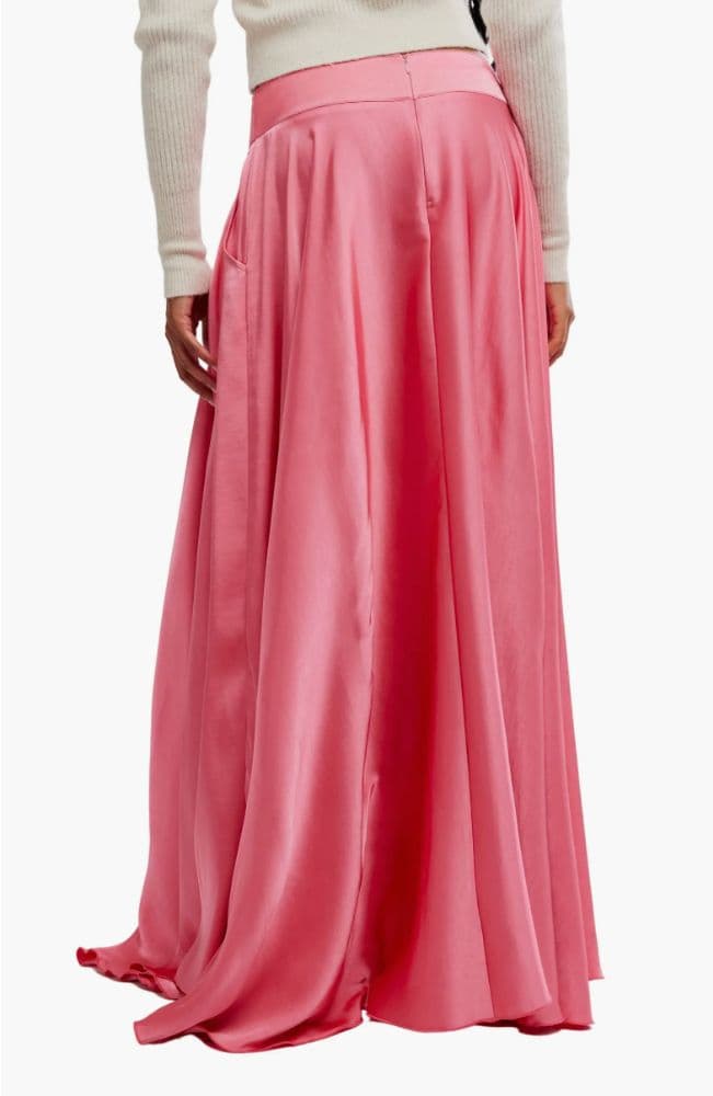 Free People Pink Chilco Maxi Skirt - Image 2