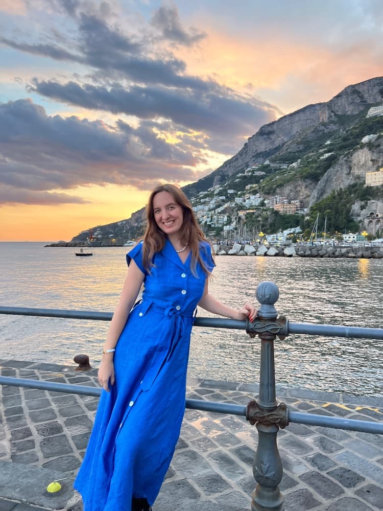 Linen Blue dress - Image 1