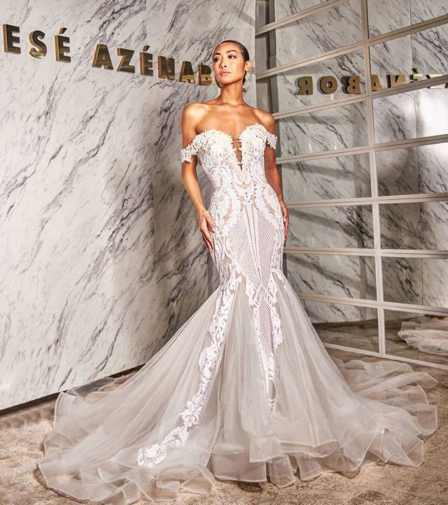 Designer ''Ese Azenabor" - Prêt Mariée Style 4077 Dress - Image 1