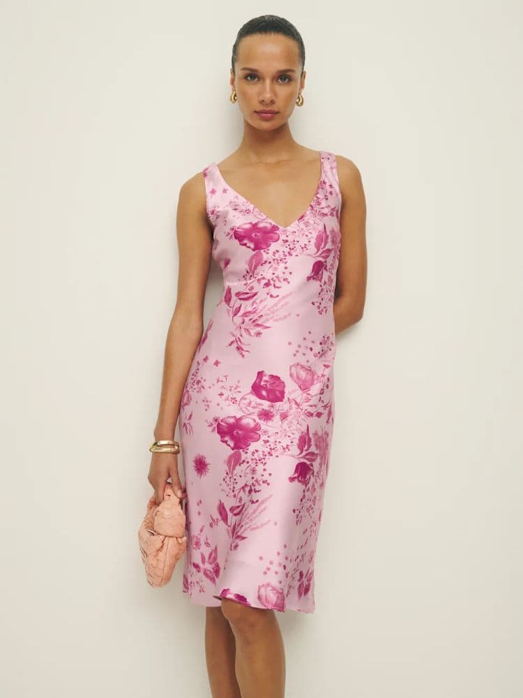 Lila Silk Dress - Image 1
