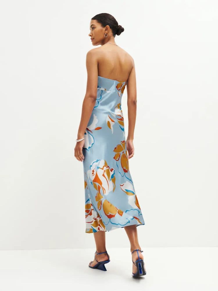 Joana Silk Dress - Image 2