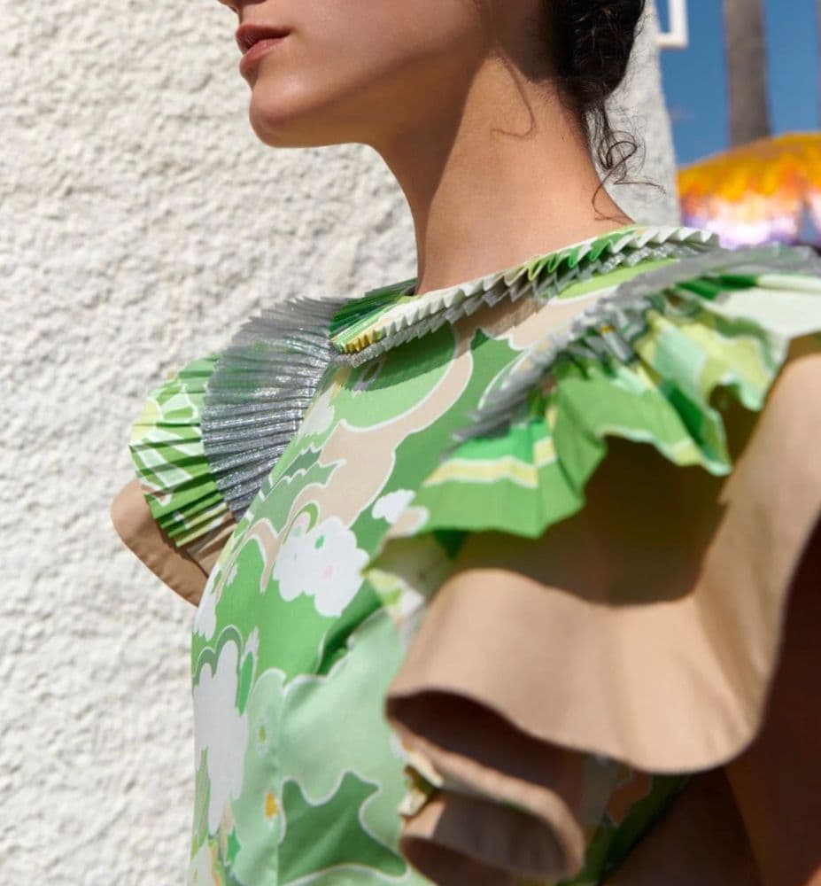 CeliaB Ara Dress Green - Image 2