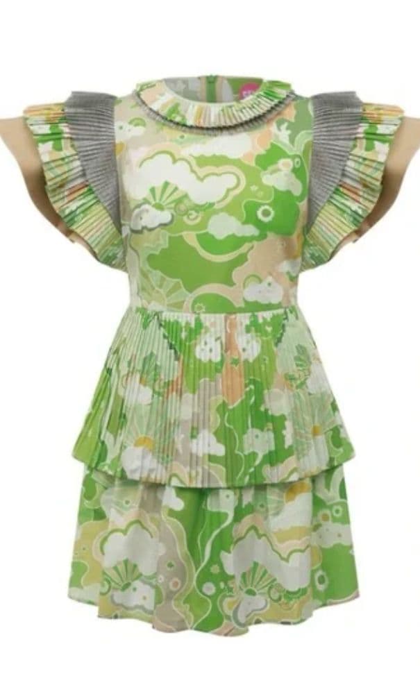 CeliaB Ara Dress Green - Image 3
