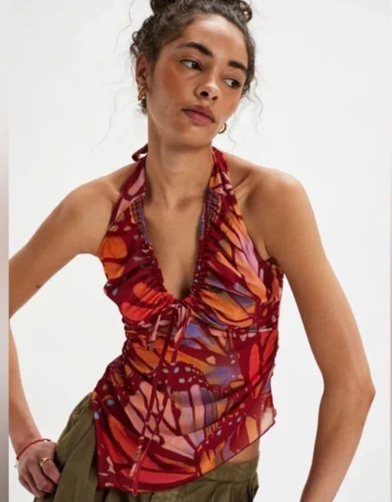 Free People Butterfly Halter Tank - Image 1