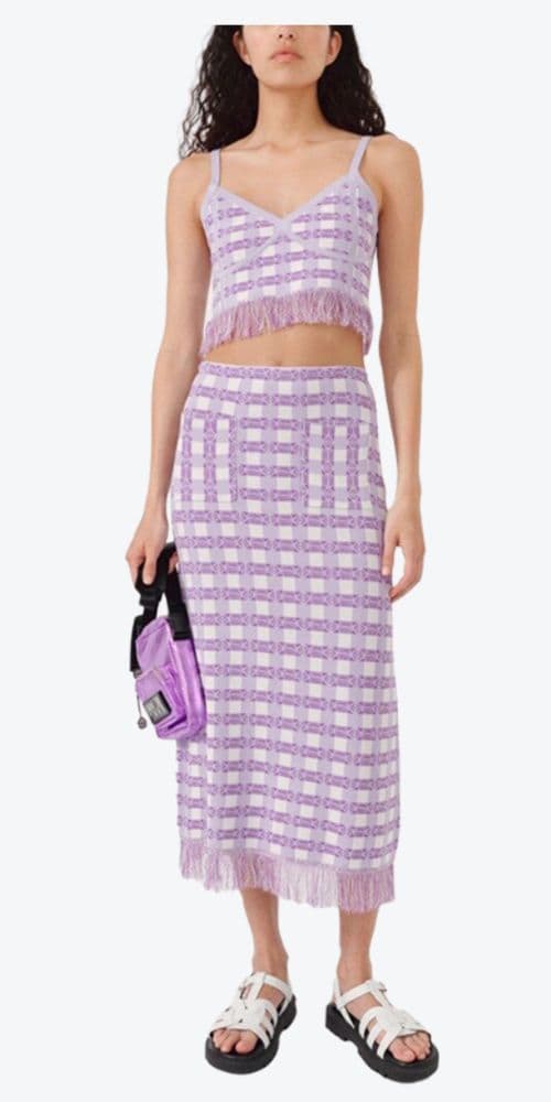 baum und pferdgarten - Callis Skirt and Tank purple set - Image 1