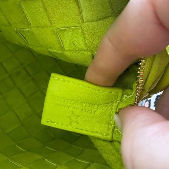 Bottega Veneta Mini Loop Camera Bag, Acid Kiwi - Image 4