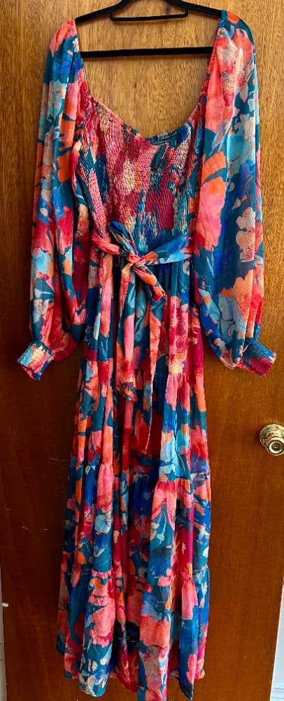 Floral Tiered Maxi - Image 3