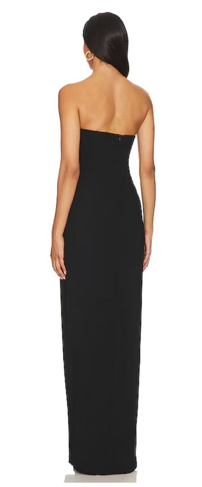 X Revolve Strapless Puzzle Gown Amanda Uprichard - Image 3