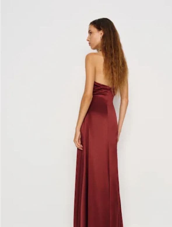 Reformation Veria Dress in Color Orchids Size 0 - Image 4