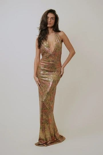 Fait Par Foutch Liana Dress Fleur Sequin - Image 1