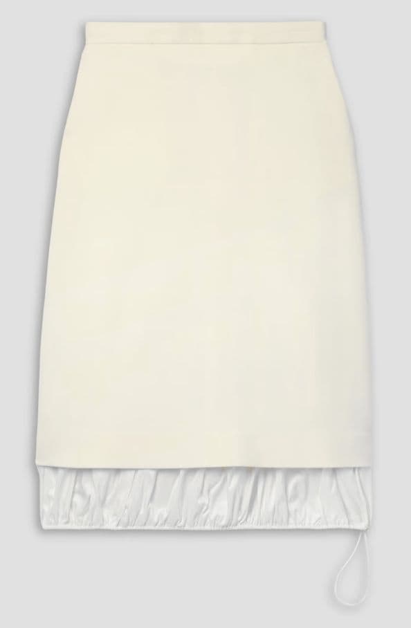 Tory Buch Beige Midi Skirt - Image 2