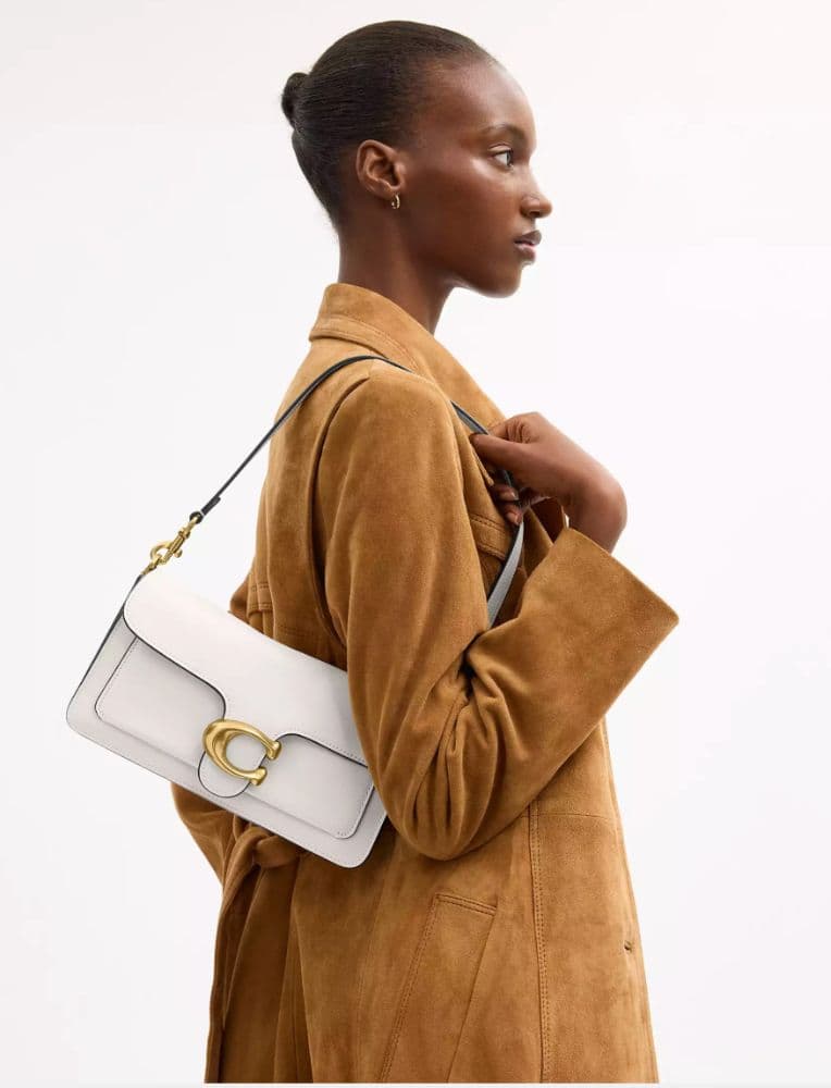 Coach White Shoulder Bag - Image 2