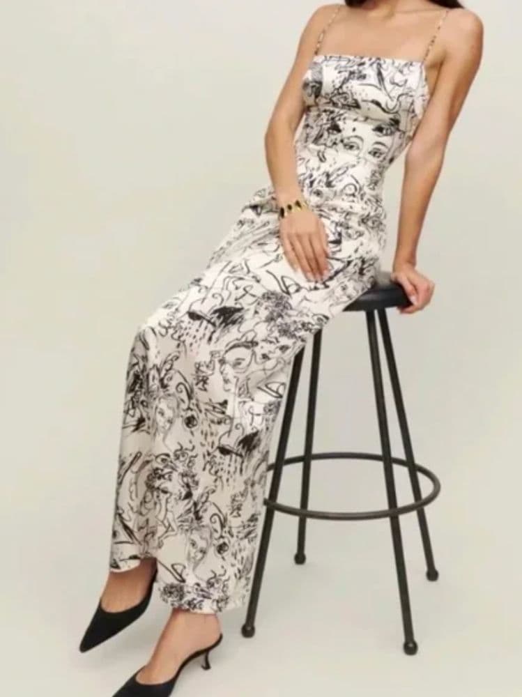 Reformation Silk Dress - Image 2