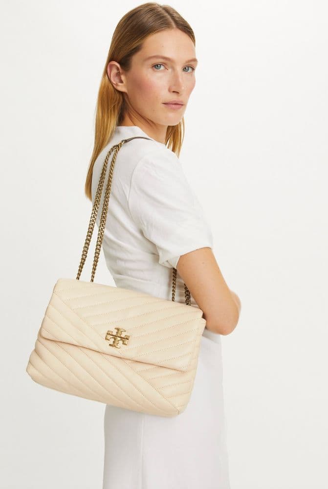 Tory Burch Cream Shoulder Bag - Image 1
