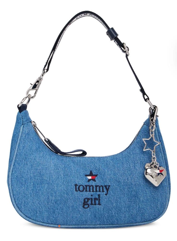 Tommy Girl Denim Shoulder Bag - Image 2