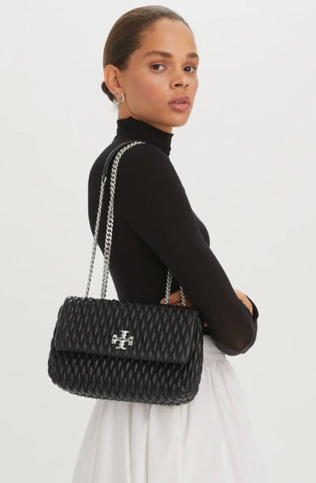 Tory Burch Rouched Shoulder Bag - Image 1