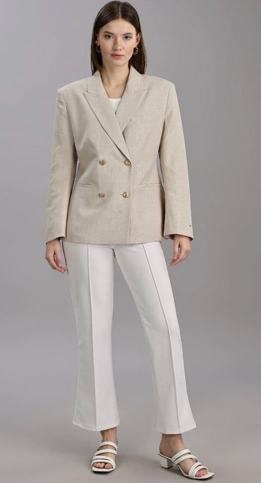 Tommy Hilfiger Beige Blazer - Image 2