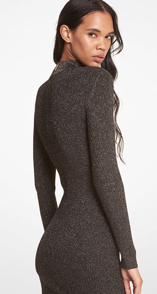 Michael Kors Metallic Stretch Dress - Image 2