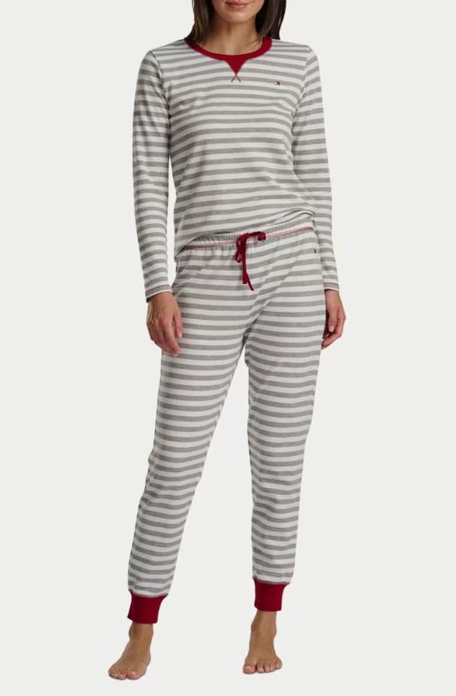 Tommy Hilfiger Therman Knit Pajama Set - Image 1
