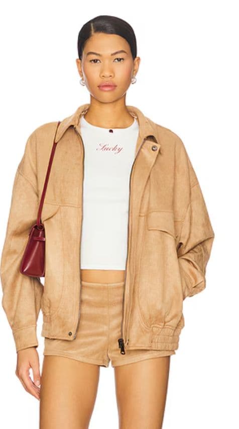 Revolve Lioness Tan Micro shorts - Image 2