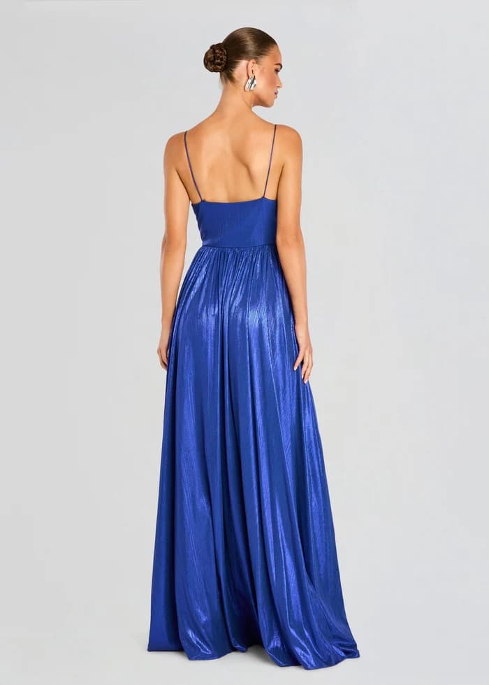 Retrofete Doss Dress in Cobalt - Image 2