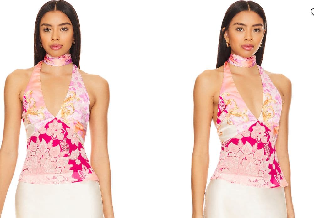 Riviera Top in Medallion Majorelle Revolve - Image 1