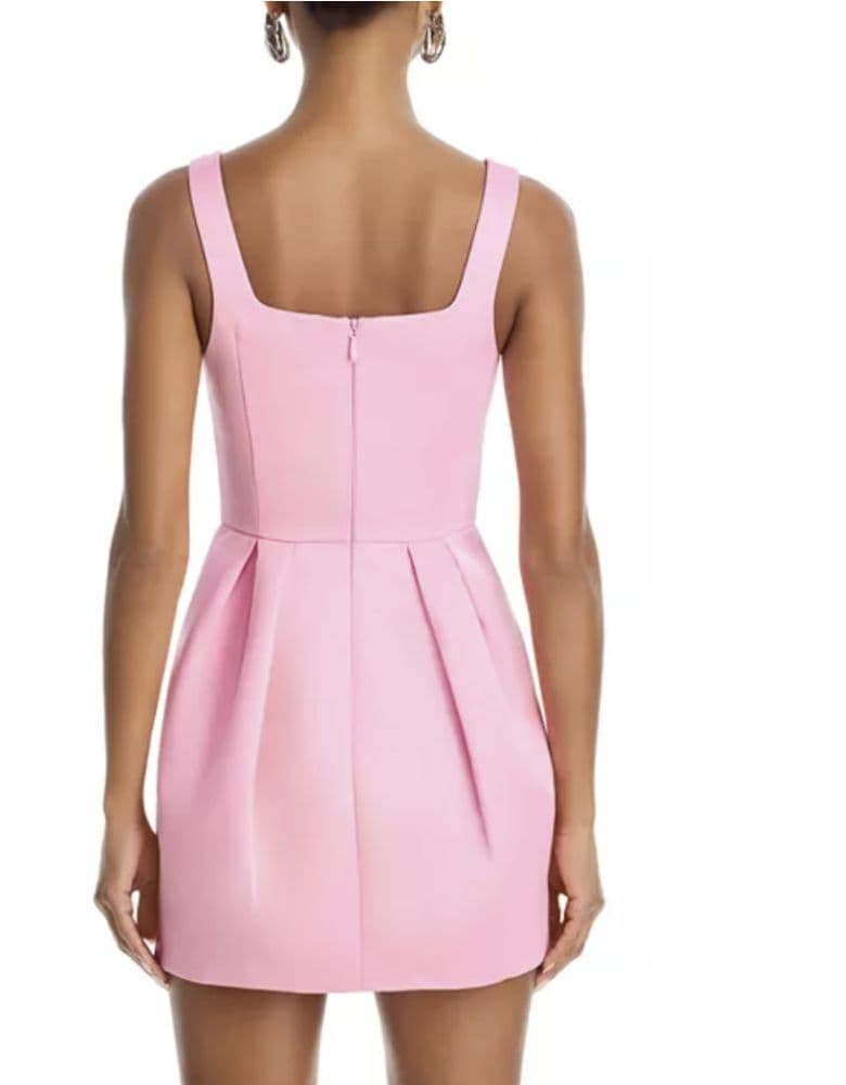 LEO LIN Piper Floral Appliqué Bell Mini Dress - Image 2