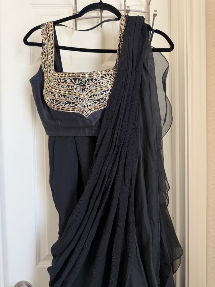 Draped Saree - Image 1