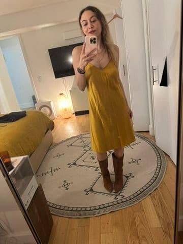 Eres silk slip dress - Image 1