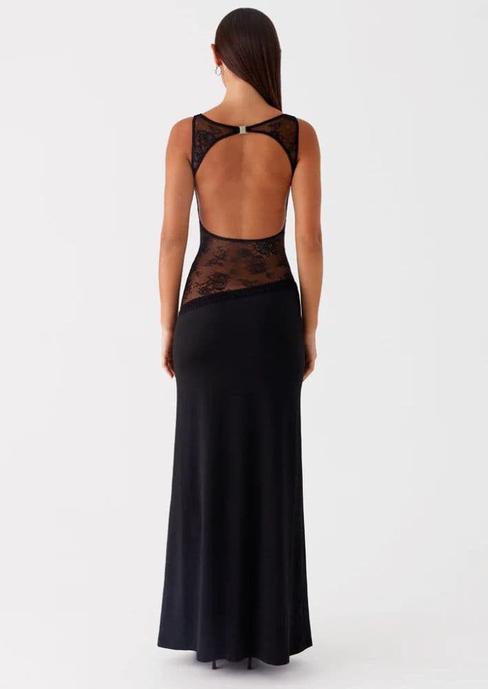 Peppermayo Lucinda Maxi Dress - Black - Image 2