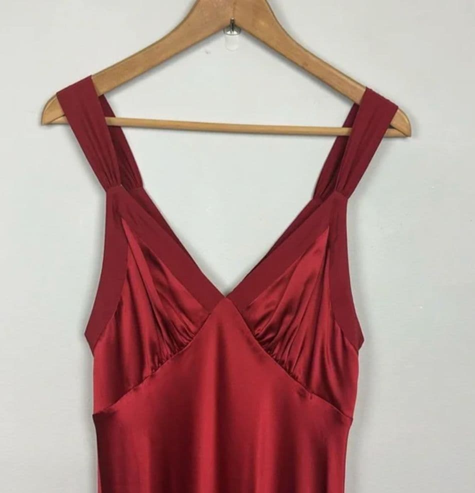 Reformation Neola Silk Dress - Image 2