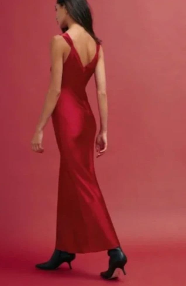 Reformation Neola Silk Dress - Image 3