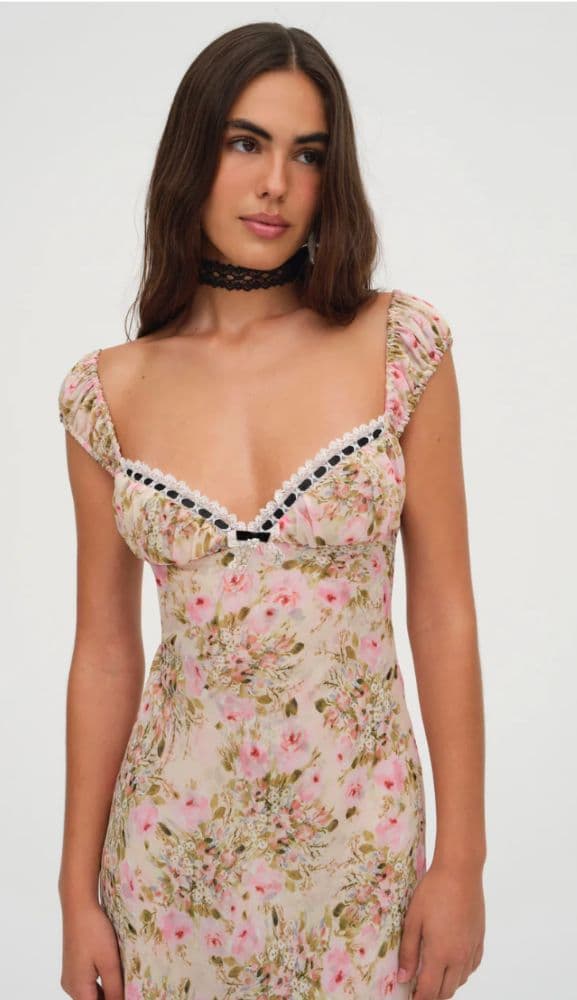 For Love & Lemons Emmaline Maxi Dress - Image 2