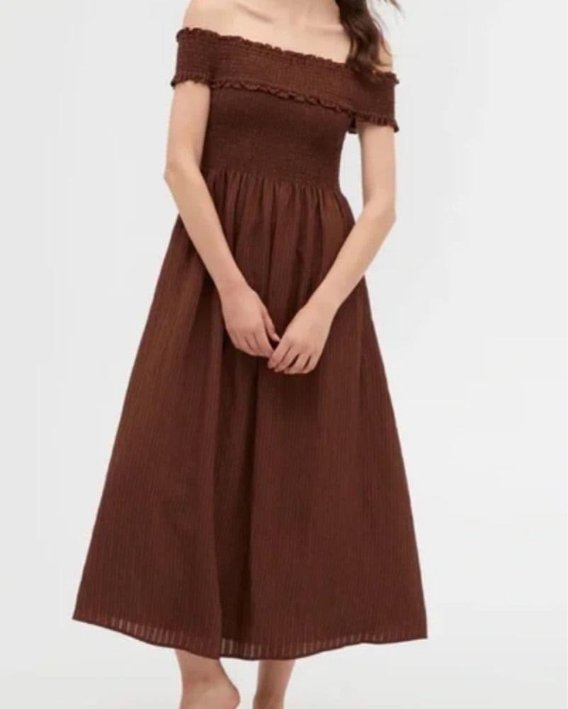 Hillhouse Brown Dress - Image 1