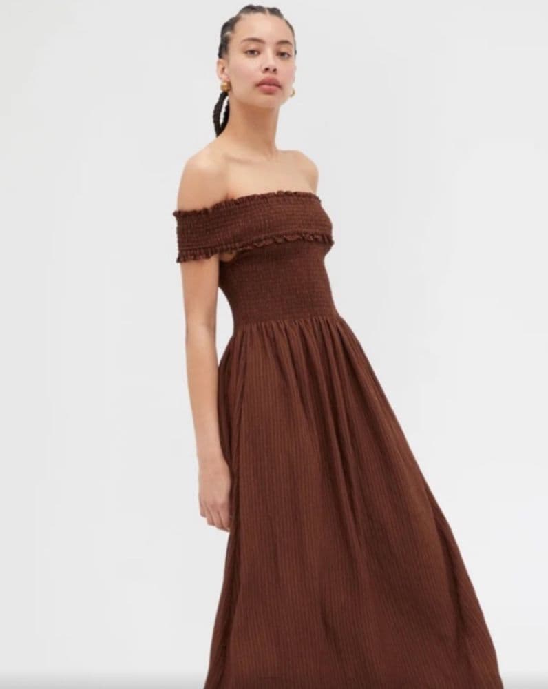 Hillhouse Brown Dress - Image 2