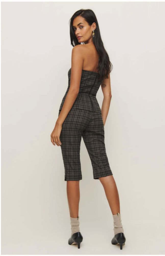 Reformation Strapless Top & Capri Set - Image 2