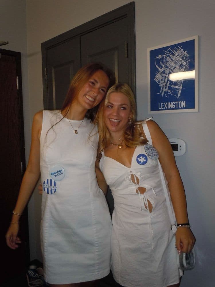 Evereve White Denim River Dress - Image 1