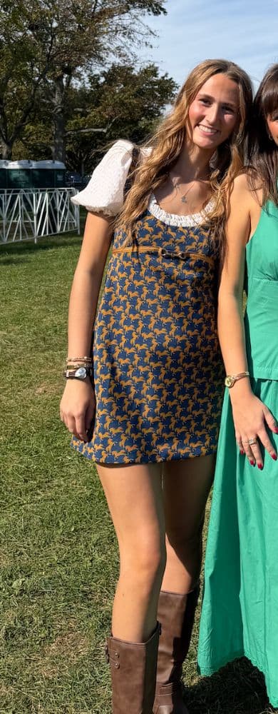 Anthropologie Puff-Sleeve Twofer Mini Dress - Image 1
