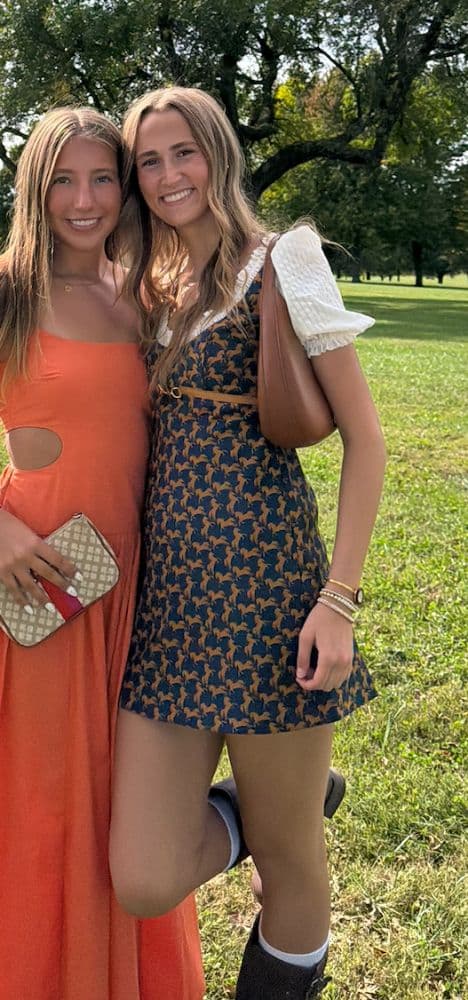 Anthropologie Puff-Sleeve Twofer Mini Dress - Image 2