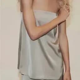Zara Satin Pantsuit Set - Image 3