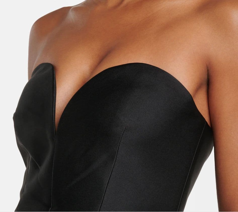 Roland Mouret Strapless Taffeta Gown - Image 4
